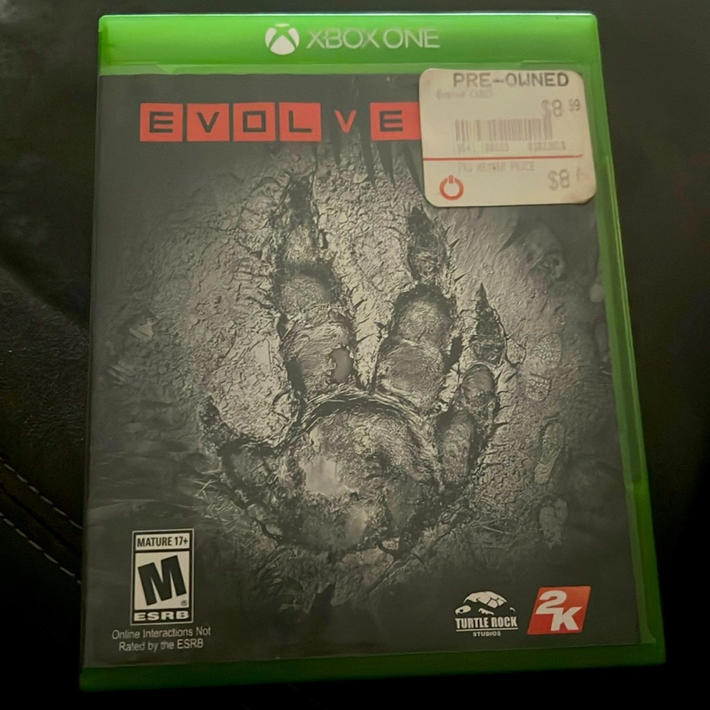 Xbox One Evolve Game